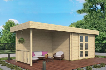  Tuindeco | Tuinhuis Maja met Overkapping 200356-31